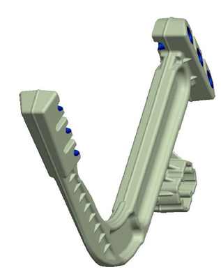 سعر جيد CNC Turning Luggage Magnesium Alloy Die Casting 800T Injection Molding الانترنت